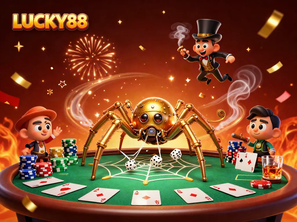 Engage with the luck of LUCKY88 while spinning the reels of chance and collecting winnings.